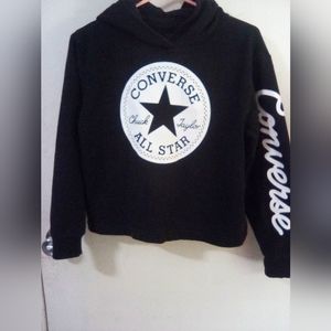 Converse All Star hooded long sleeve t-shirt teen xl